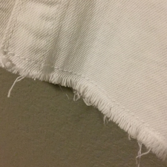 White Denim Skirt - Picture 4 of 4